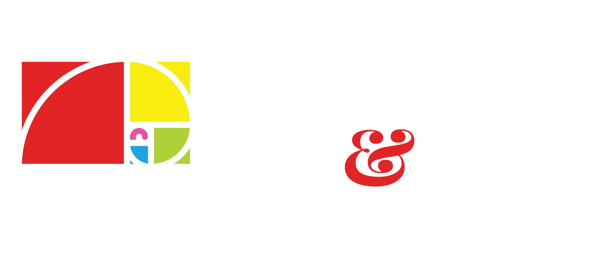 Ignite Arts and Stem logo featuring a golden ratio rendering